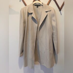 NWOT: Linda Allard Ellen Tracy 100% wool sweater blazer - size 8